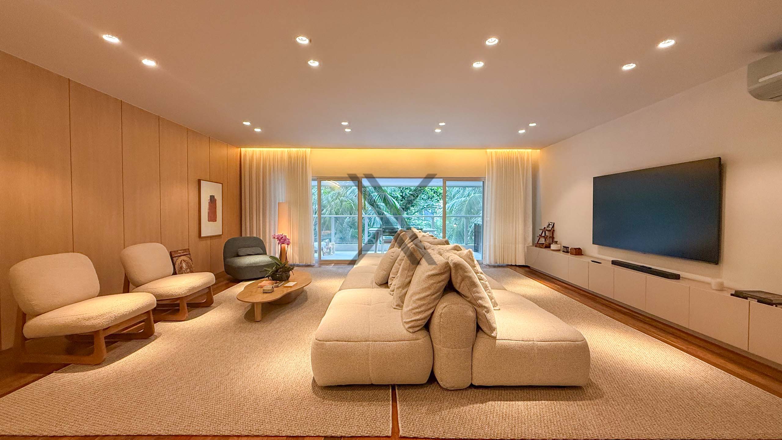 Apartamento Linear em São Conrado com 4 quartos e 1 suíte