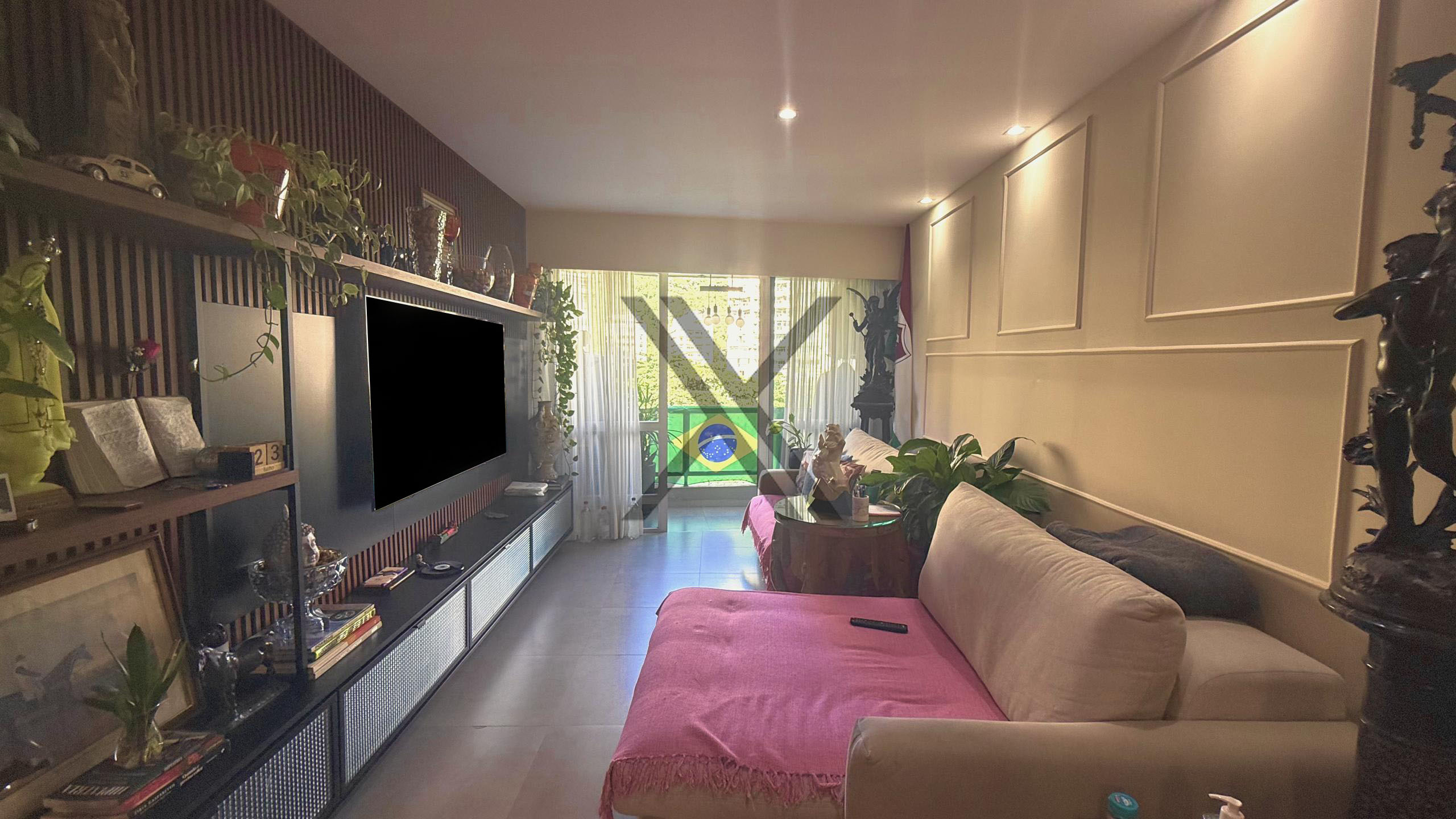 Apartamento em São Conrado, 2 quartos, reformado e vista livre